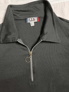 FYK Polo Dress - Dark Grey