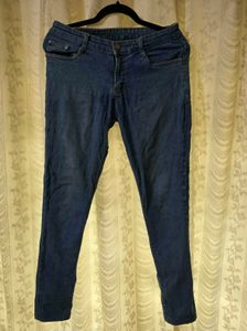 Blue Classic Skinny Fit Jeans