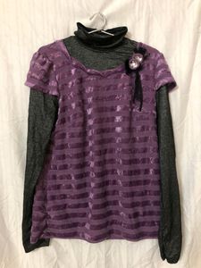 High Neck Full Sleeve Top