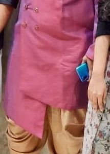 Indo Western Kurta With Dhoti