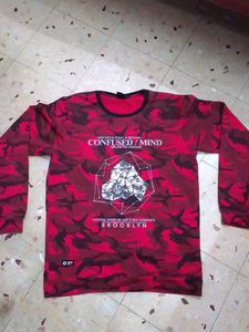 Red Camouflage Tshirt