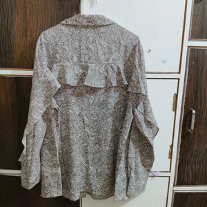 Brown Casual/Formal Shirt XXL