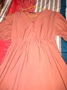 Pink Cute Dress 💗 From Myntra 💗Not Used , New New 💠bargain Allowed