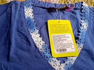 New V Neck Cotton Top