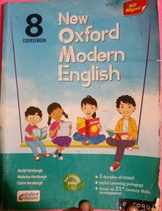 New Oxford Modern English Book Of Class 8