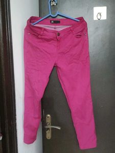 AND denim Pink Jeans Never Used