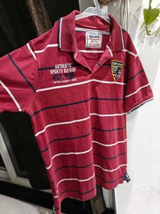 Striped Polo T-Shirt