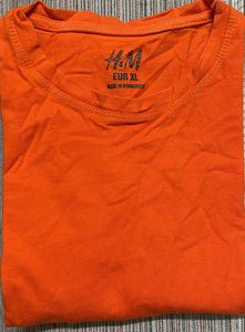 Orange Crop Top For Women