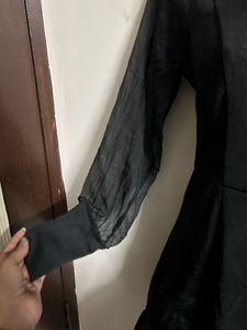 Elegant Black Mini Dress