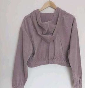 Zudio cropped Zip-Up Hoodie