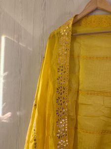 Sunshine Yellow Suit 3 Piece Set