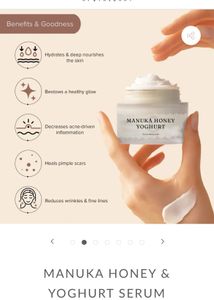 MANUKA HONEY &amp; YOGHURT SERUM MOISTURISER