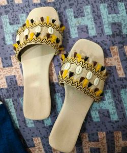 Boho Chic Beaded flat