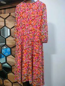 Trendy Floral Maxi Dress🌼🌸