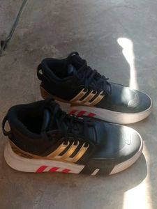Adidas Black & Gold Sneakers