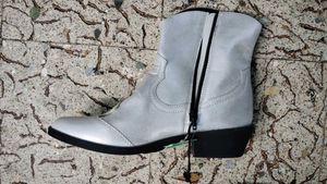 White Ankle Boots