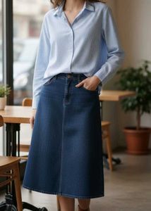 Striped Cropped Shirt