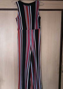Striped Sleeveless jumpsuit 🦓