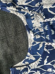 Blue Kurti Set Style And Trendy