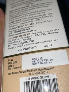 Mamaearth Hydra-Glow Foundation