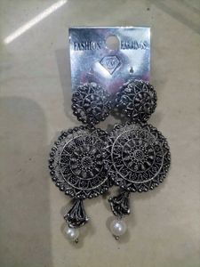 🖤✨ &#34;Boho Gleam Trio&#34; – Pack of 3 Oxidised &amp; Black