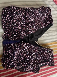 Purple Sequence Blouse