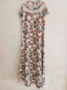 Popcorn Fabric Gown...