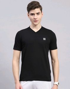 Black V-Neck T-Shirt