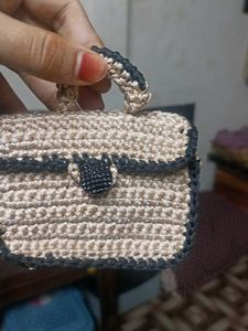 Handmade Crochet Mini Bag