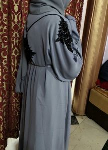 Greyish Blue Abaya/Burkha