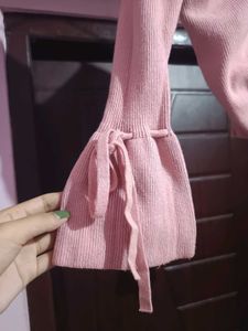 Peach Korean Sweater