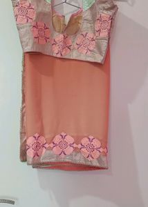 Saree With Blouse