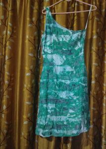 Green One Shoulder Dress💥💥💥