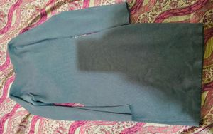 Long Sleeve Blue Dress