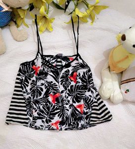 Tropical Print Cami Top