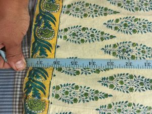 LEAF PRINT GREEN KURTA