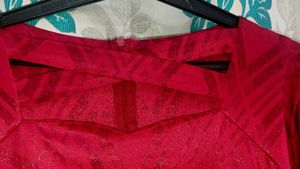 Maroon Maxi Dress