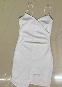 White Wrap Dress