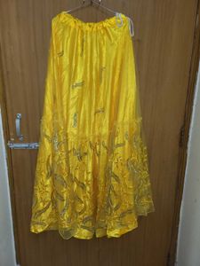yellow haldi outfit women 2xl sharara