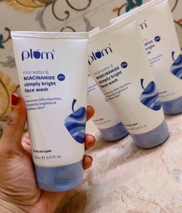 Plum Rice Water &amp; Niacinamide Face Wash