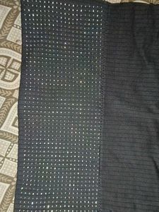 Ribbed V-Neck Rhinestone Tank