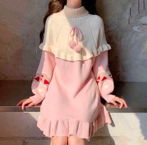 Kawaii Lolita Style Sweater Dress