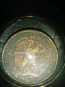 2 Euro Special Symbol And Rare Coin