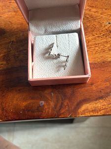 Bluestone LeafSilver Earrings