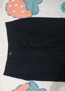 Navy striped  Straight Leg Pants