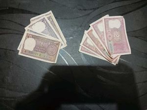 Vintage Indian Currency