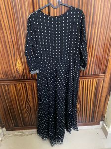 black ethnic gown