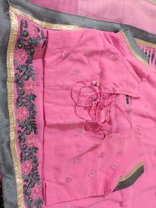 Sari With Blouse