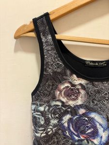 Beautiful Floral Print Tank Top
