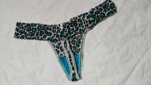 Victoria&#39;s secret Leopard Print Thong